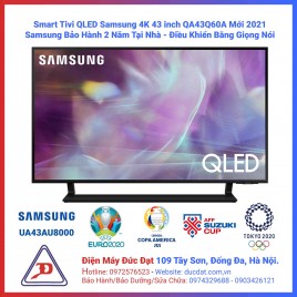 Tivi Samsung QLED Smart QA43Q60A 4K 43 inch Mới 2021